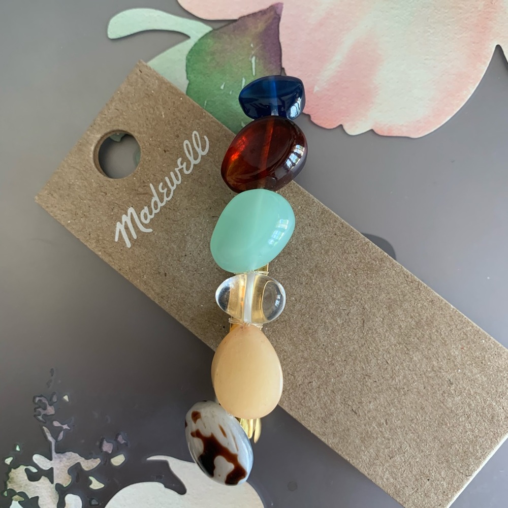 Madewell Multicolor Shapes Barrette - Picture 7 of 8